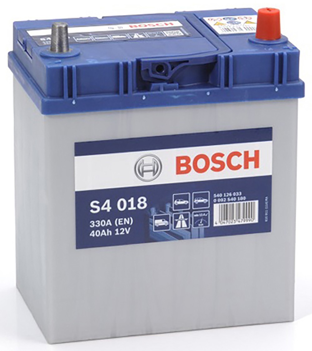 0092S40180 für HONDA JAZZ II III BoschStarterbatterie S4-12V 40Ah 330A